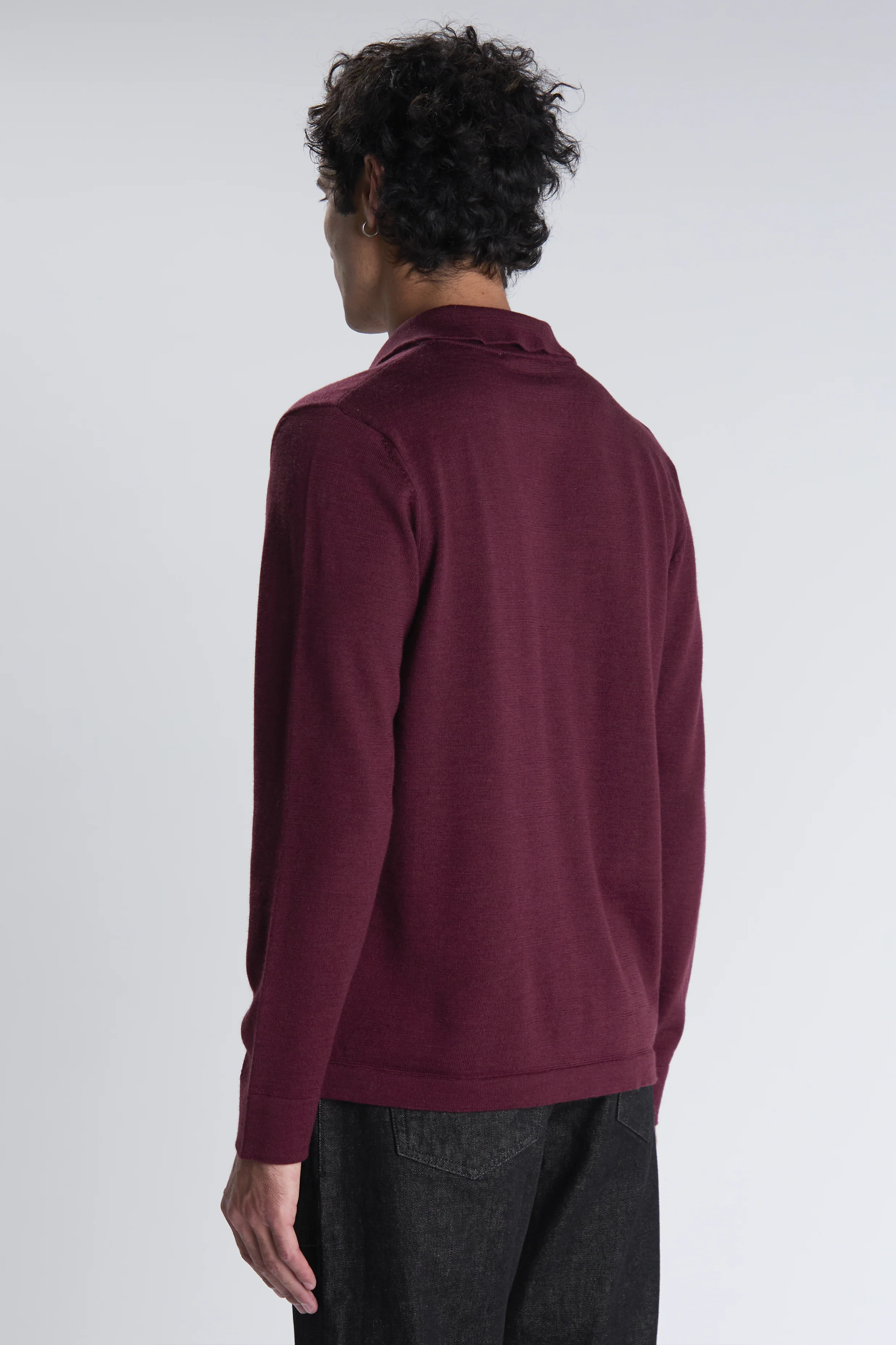 Cardigan Bomera bordeaux - Image 3