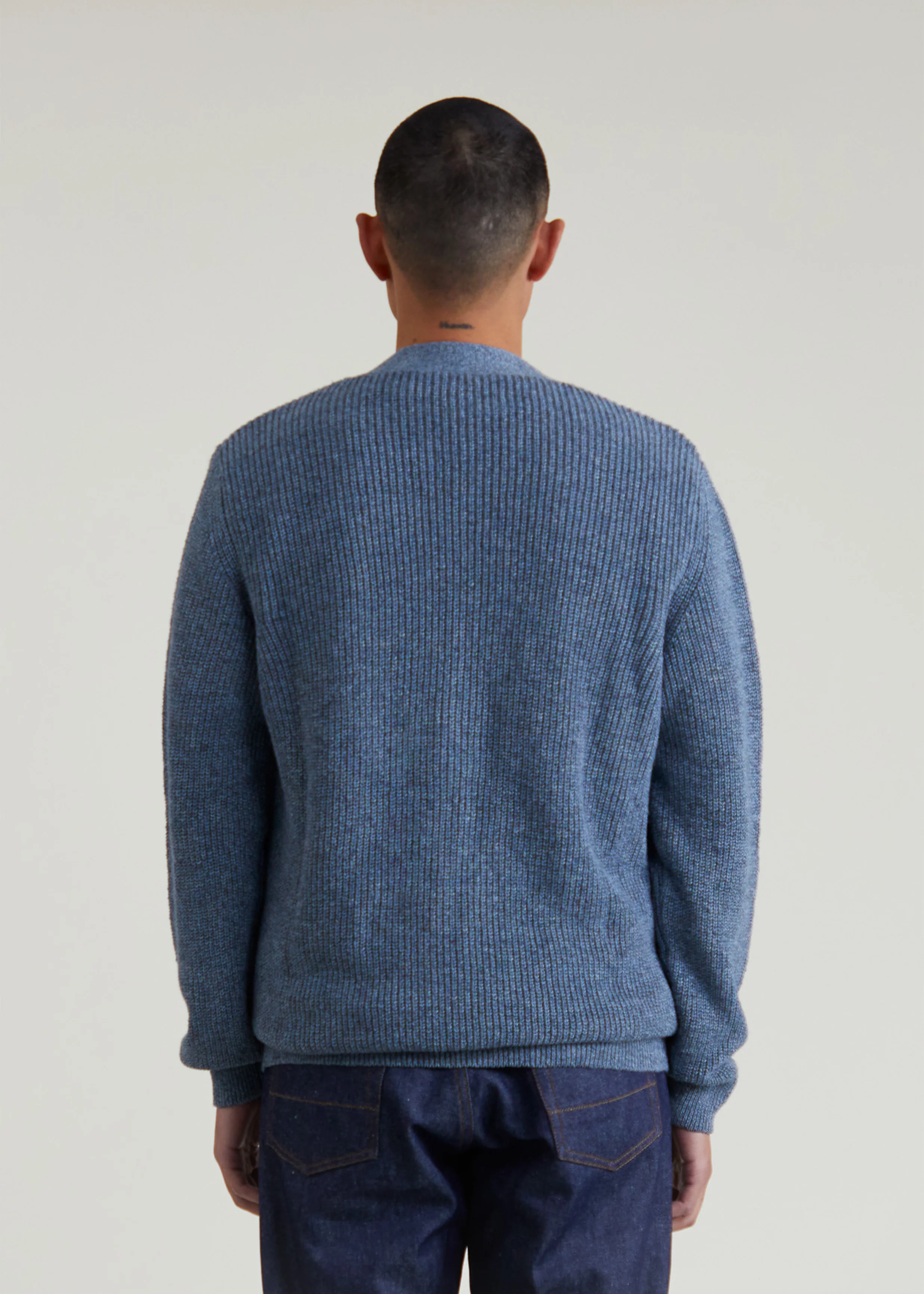 Cardigan Como bleu orage - Image 3