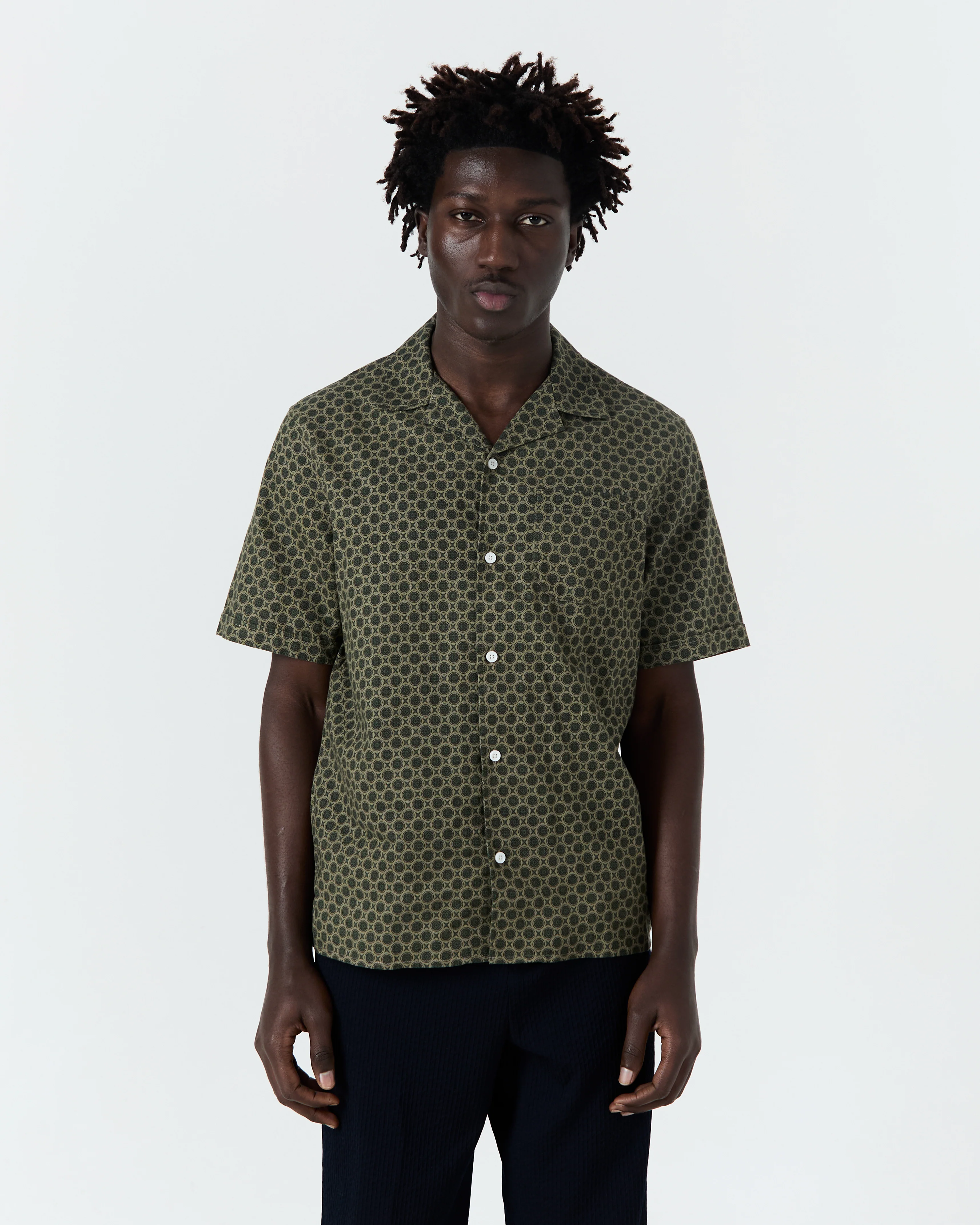 Chemise Bidart kaki