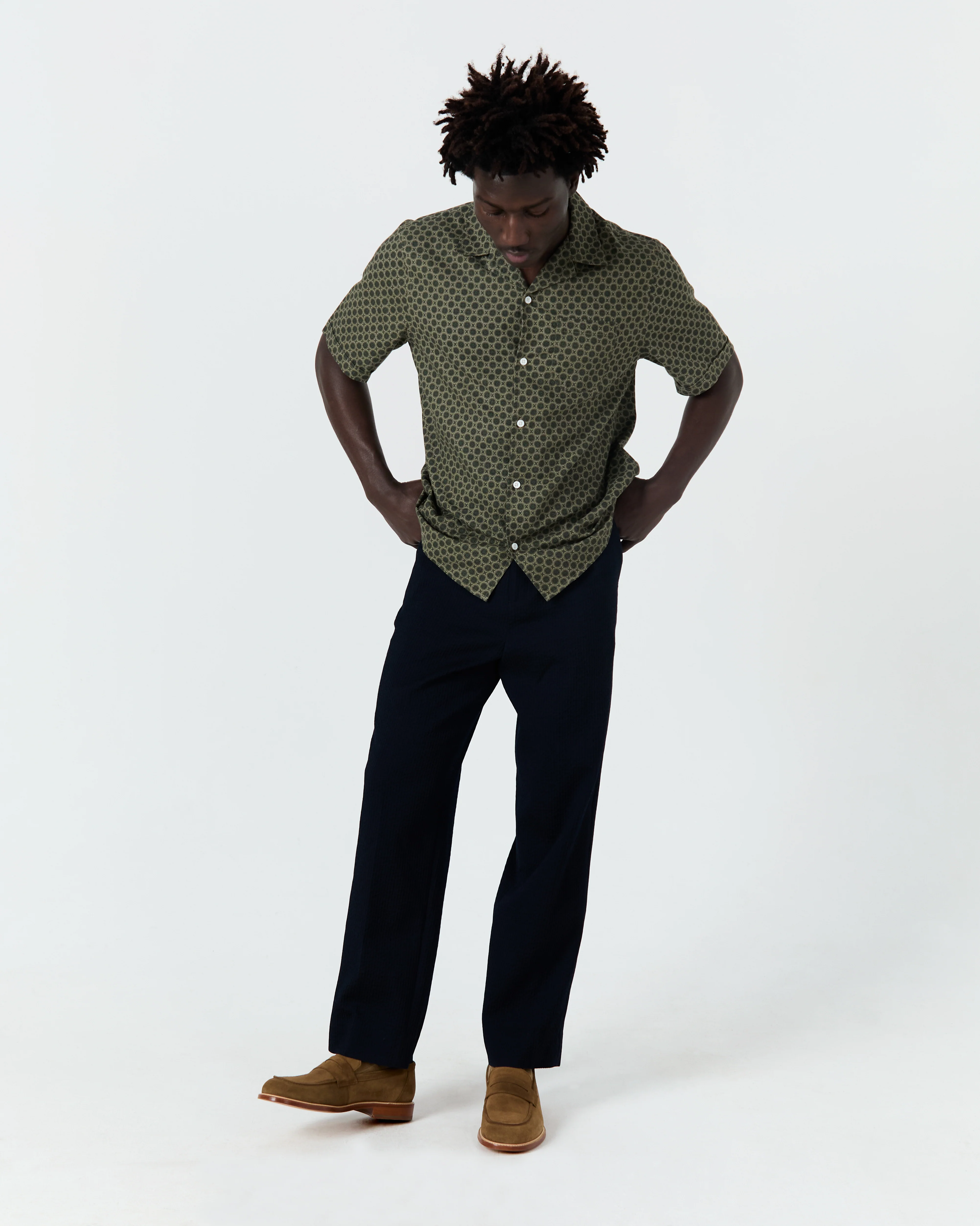 Chemise Bidart kaki - Image 2
