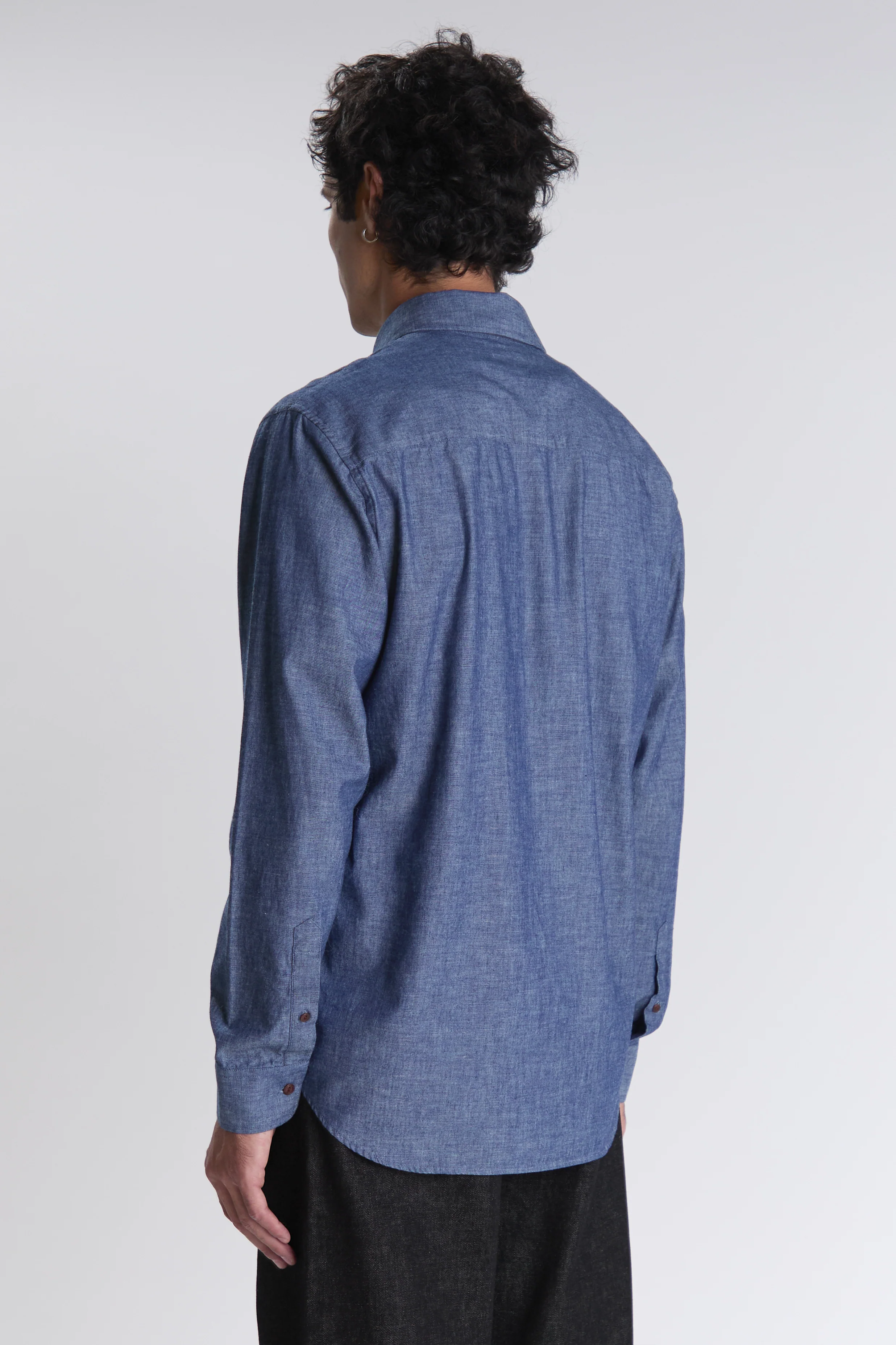 Chemise Calvi indigo - Image 3