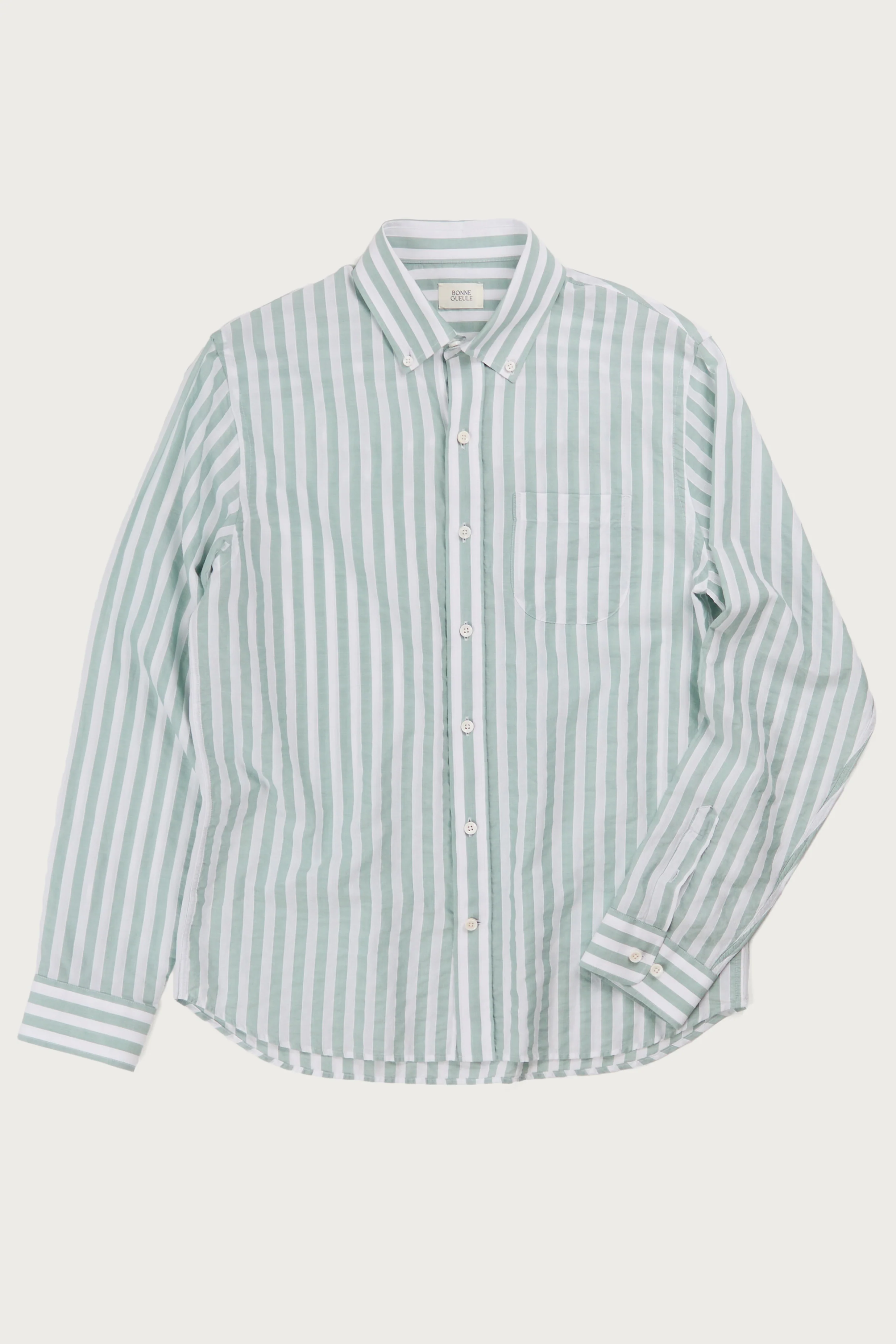 CHEMISE CALVI VERT-BLANC - Image 4