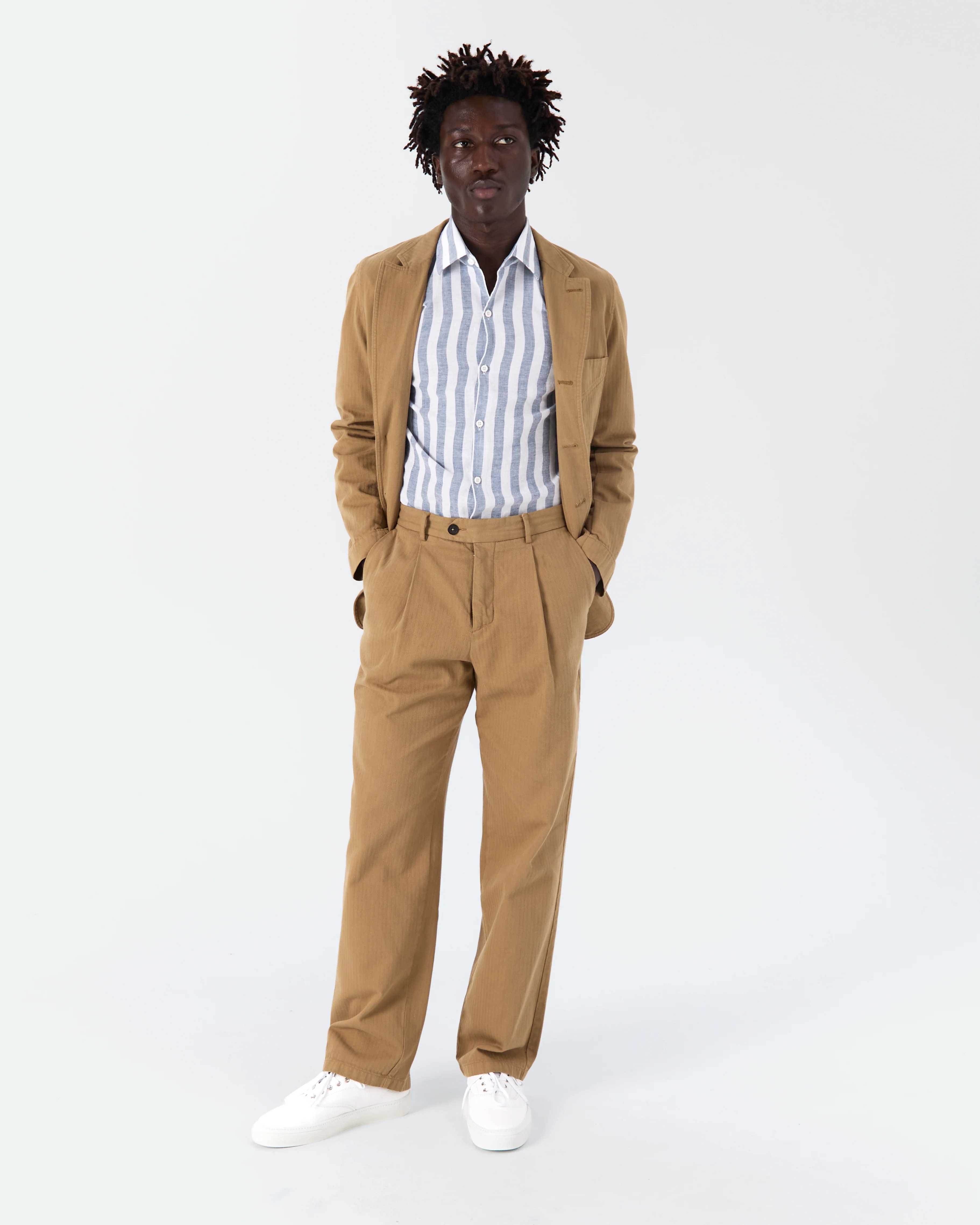 Chemise Volpaia blanc et bleu - Image 3