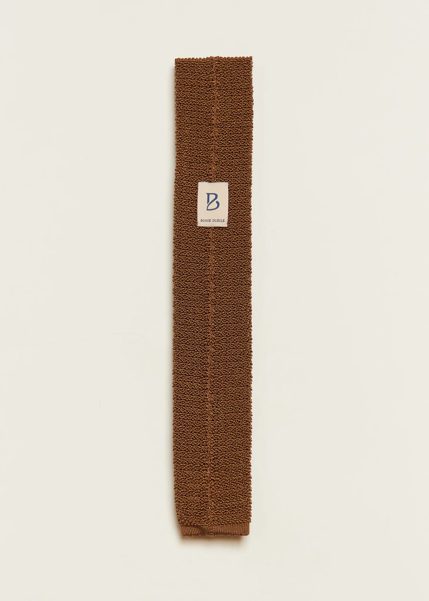 Cravate Crispy brun - Image 4