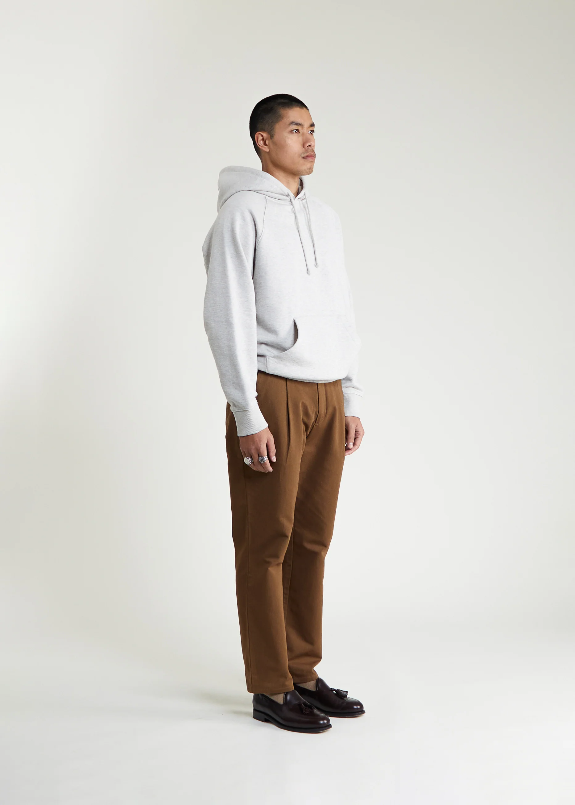 Hoodie Michigan gris - Image 3