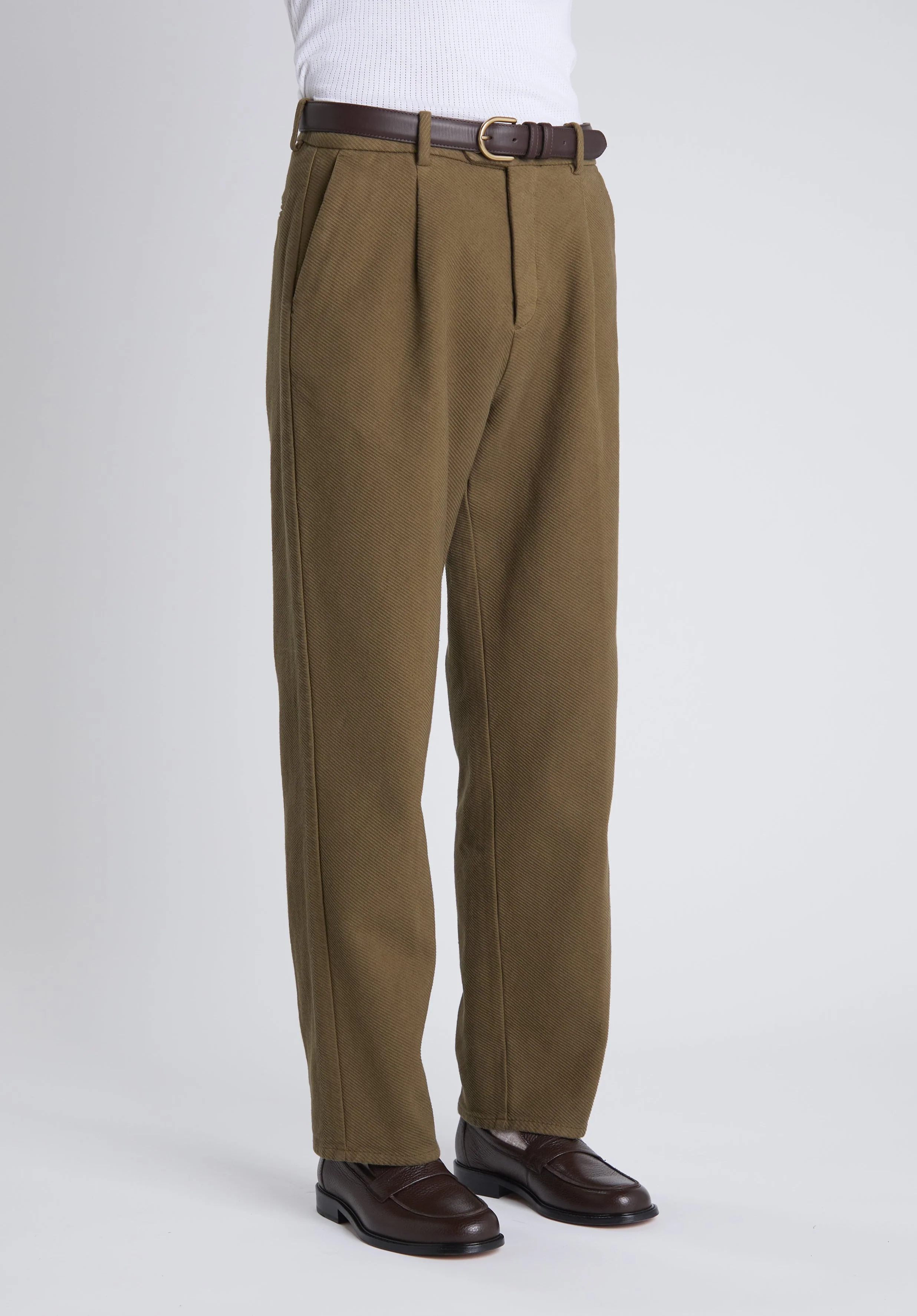 Pantalon Poetto kaki - Image 3