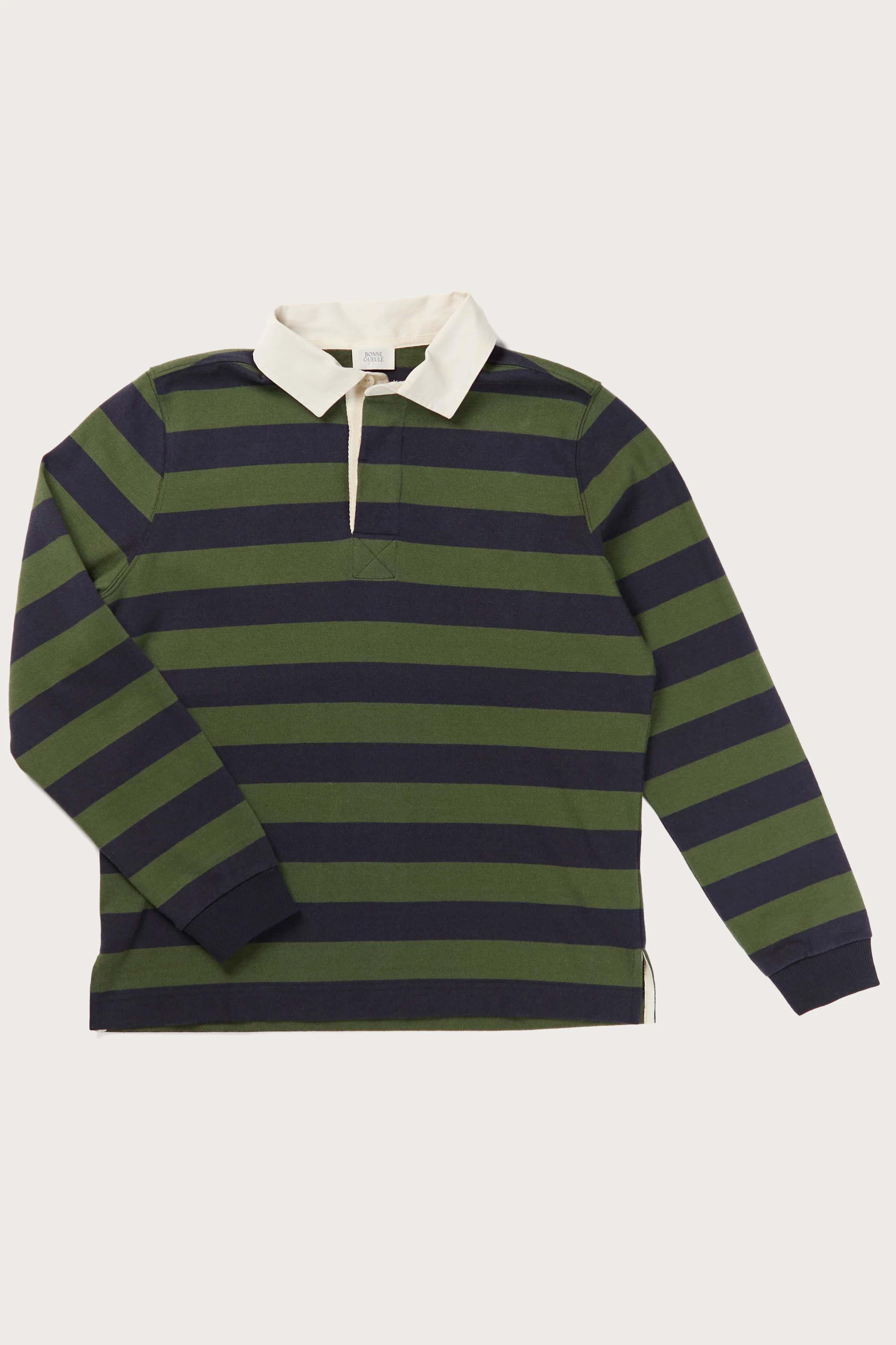 Polo Maurice vert et marine - Image 3