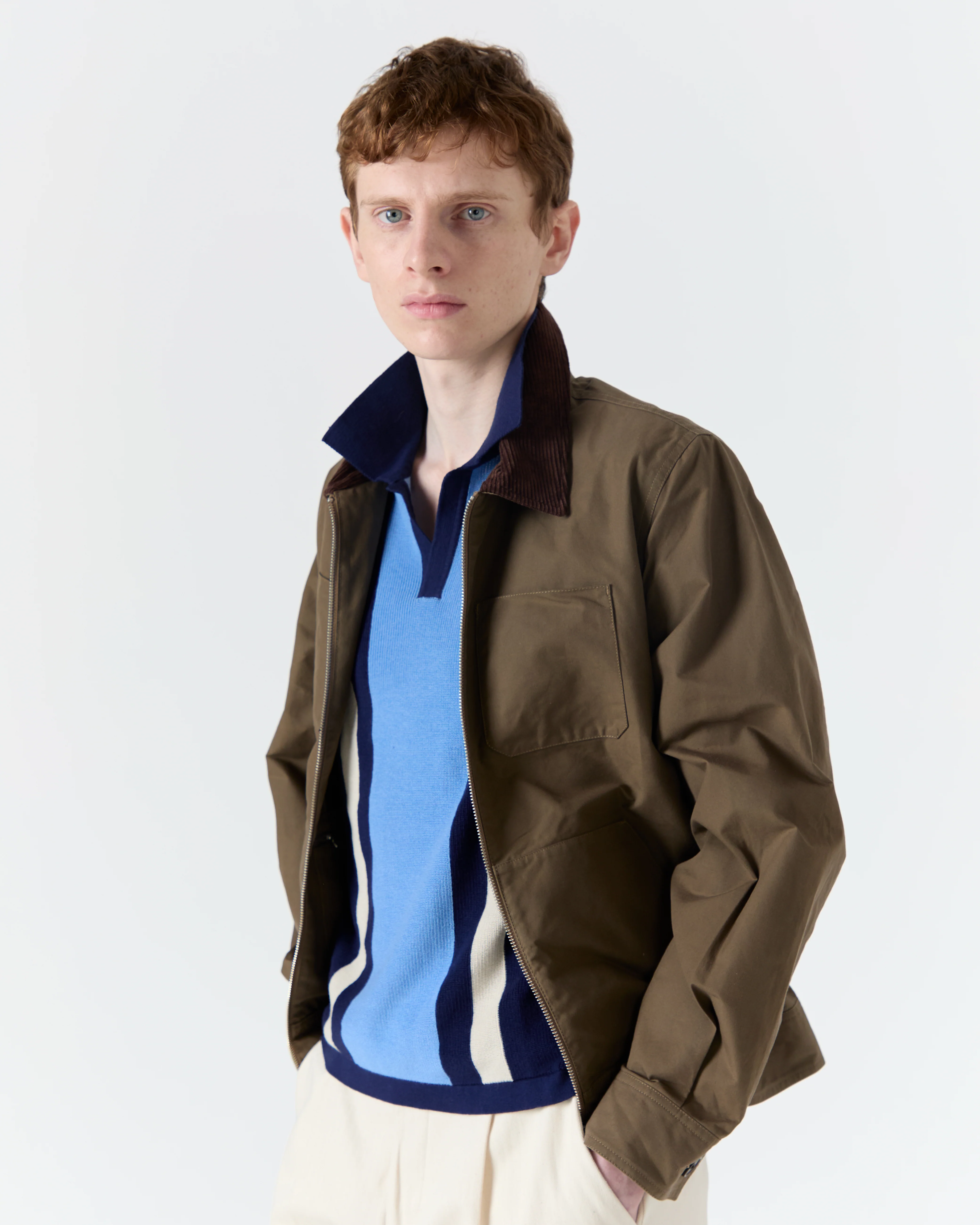 Polo Numana marine à rayures - Image 8