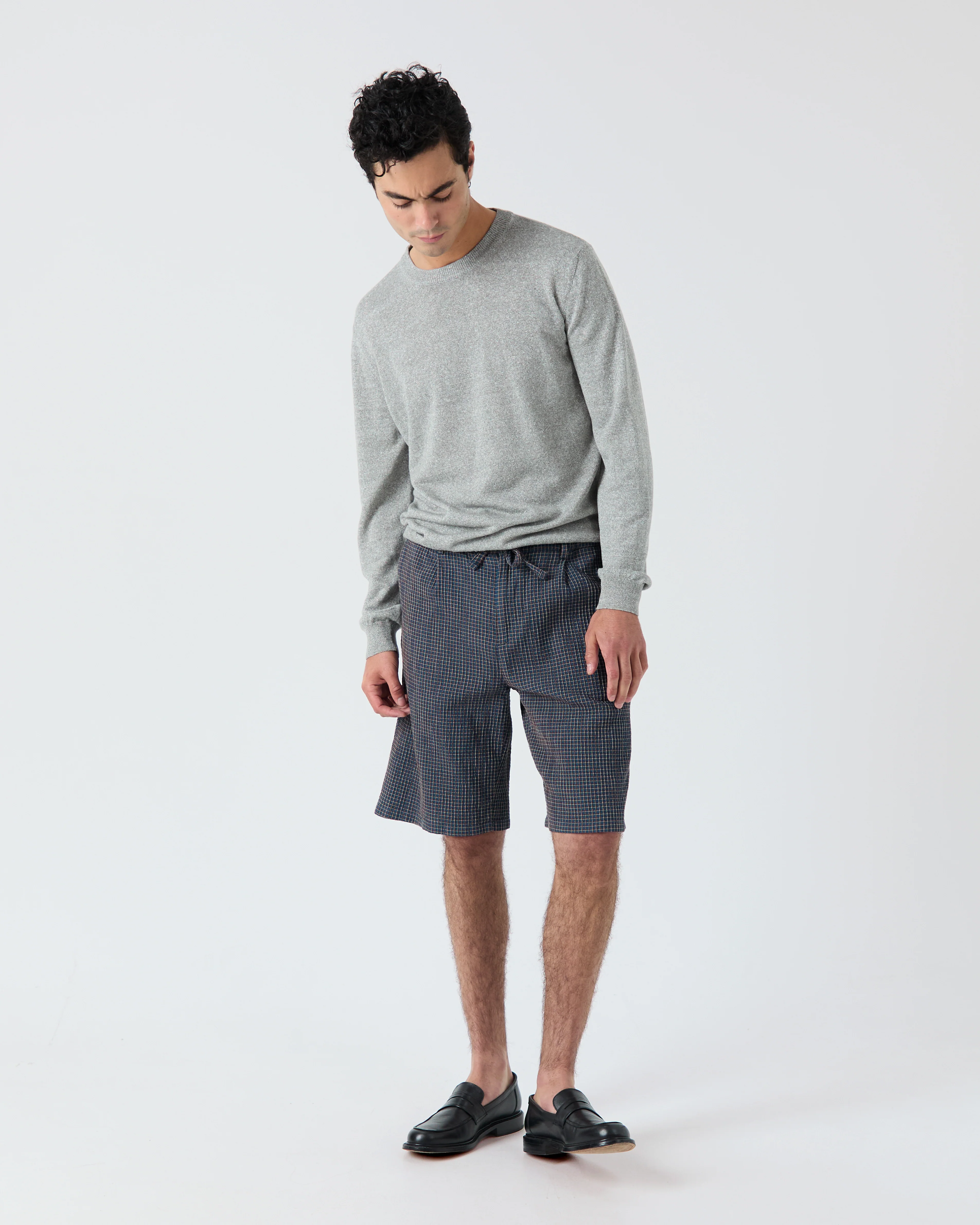 Pull Veneto gris chiné - Image 4