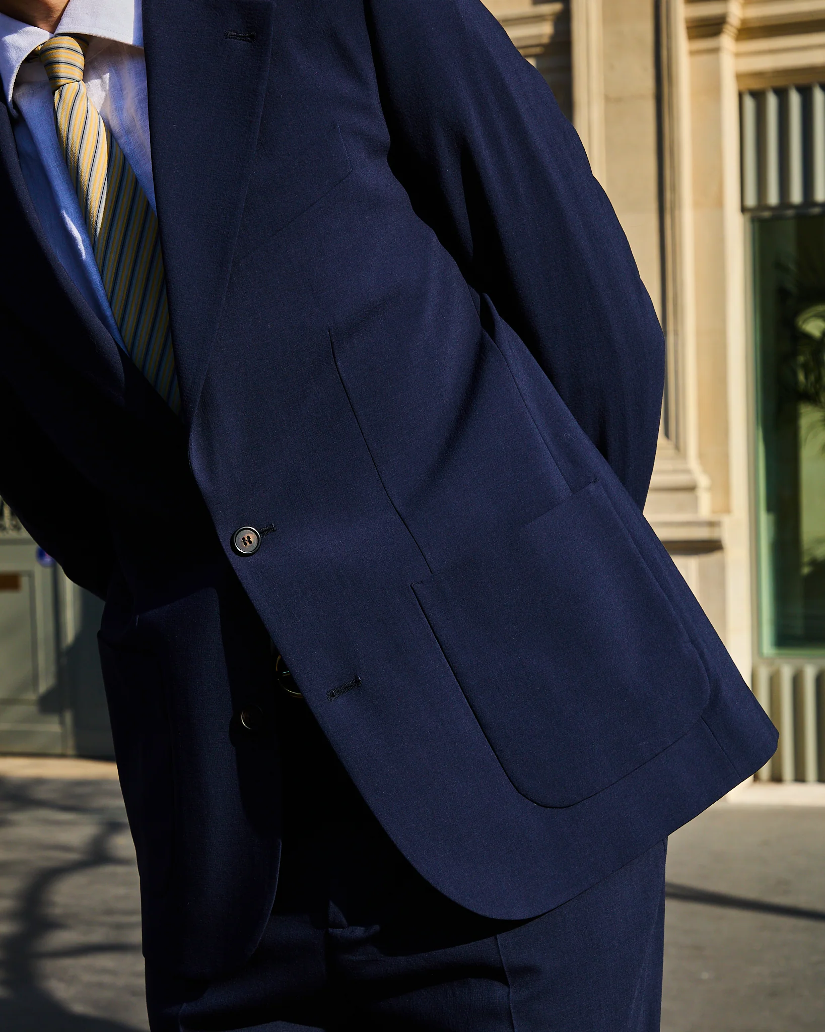 Veste Bellagio marine - Image 5