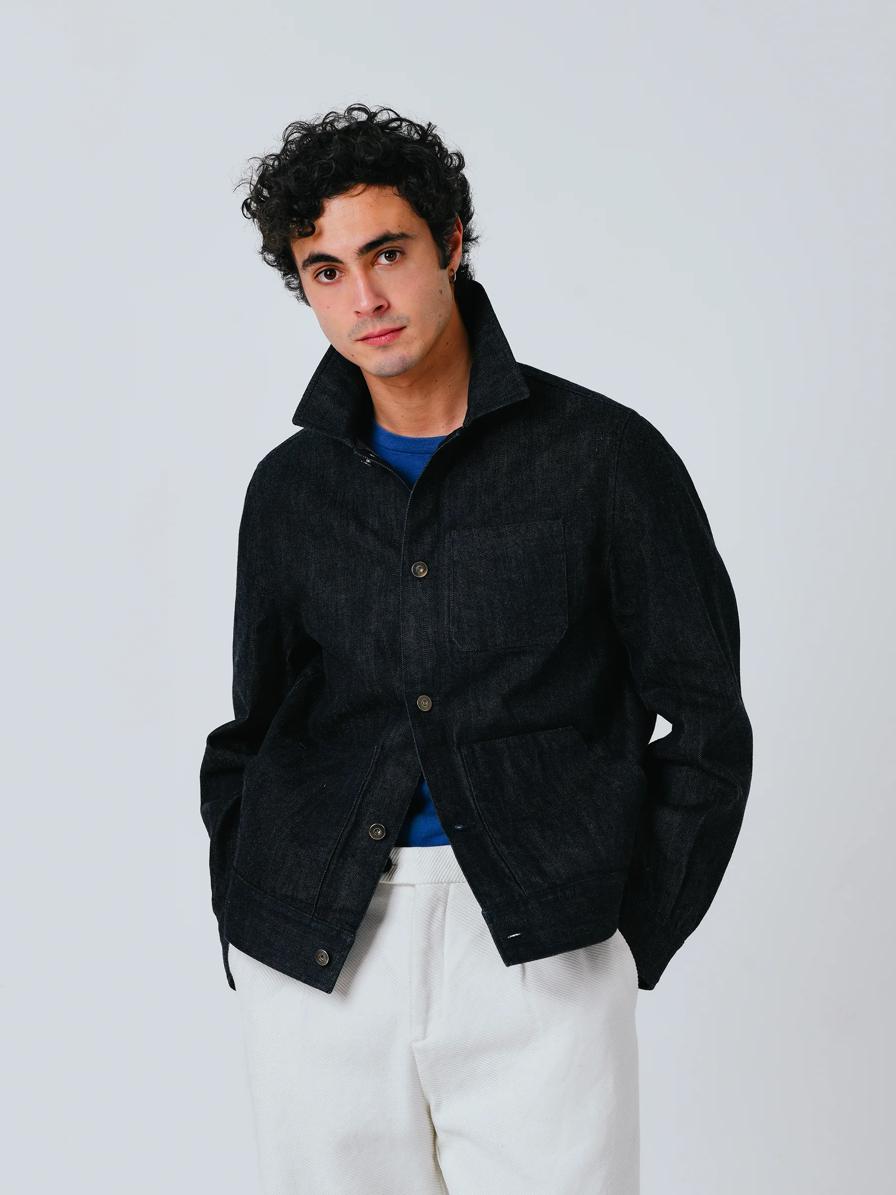 Veste Bergame indigo